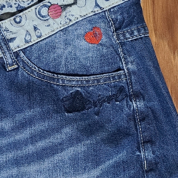 Desigual Denim Mini Skirt - Picture 5 of 6